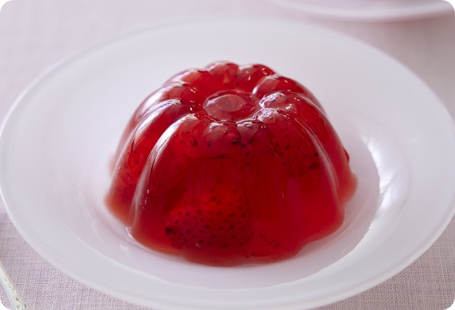 いちごジャムを簡単アレンジ いちごゼリー